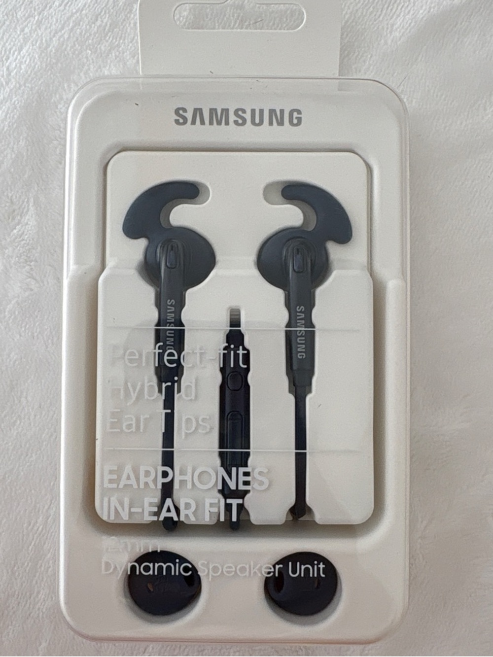 Samsung Navy Blue In-Ear Headphones with Hybrid Ear Tips